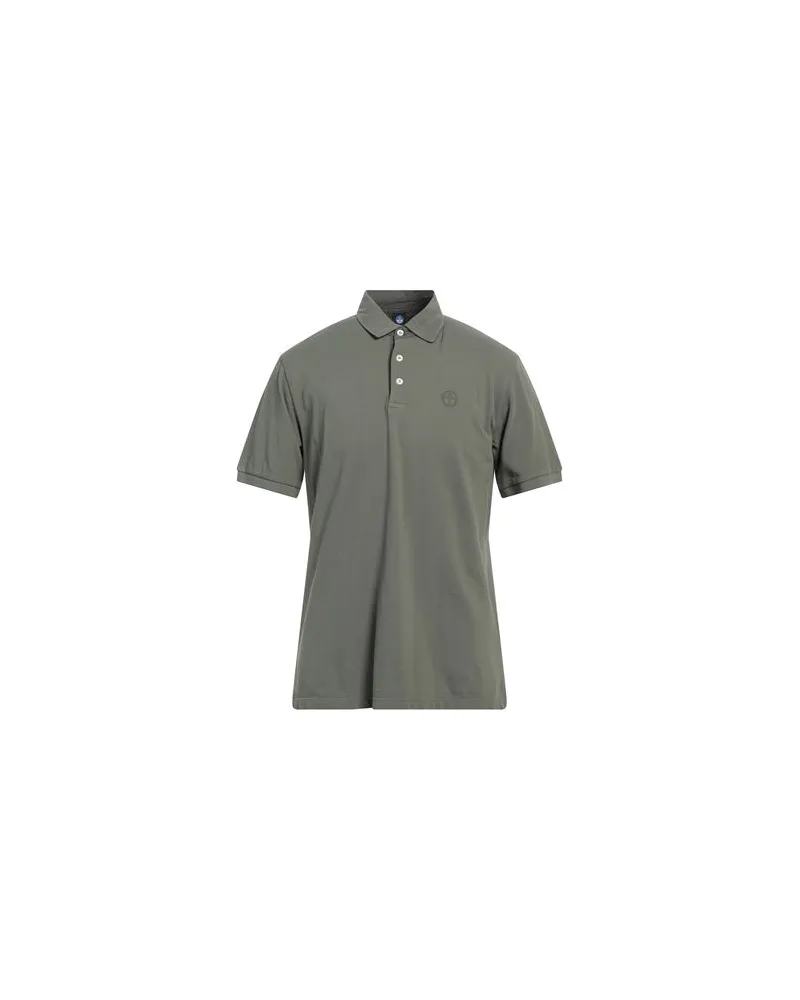 North Sails TOPS - Poloshirtsauf YOOX.COM Militärgrün