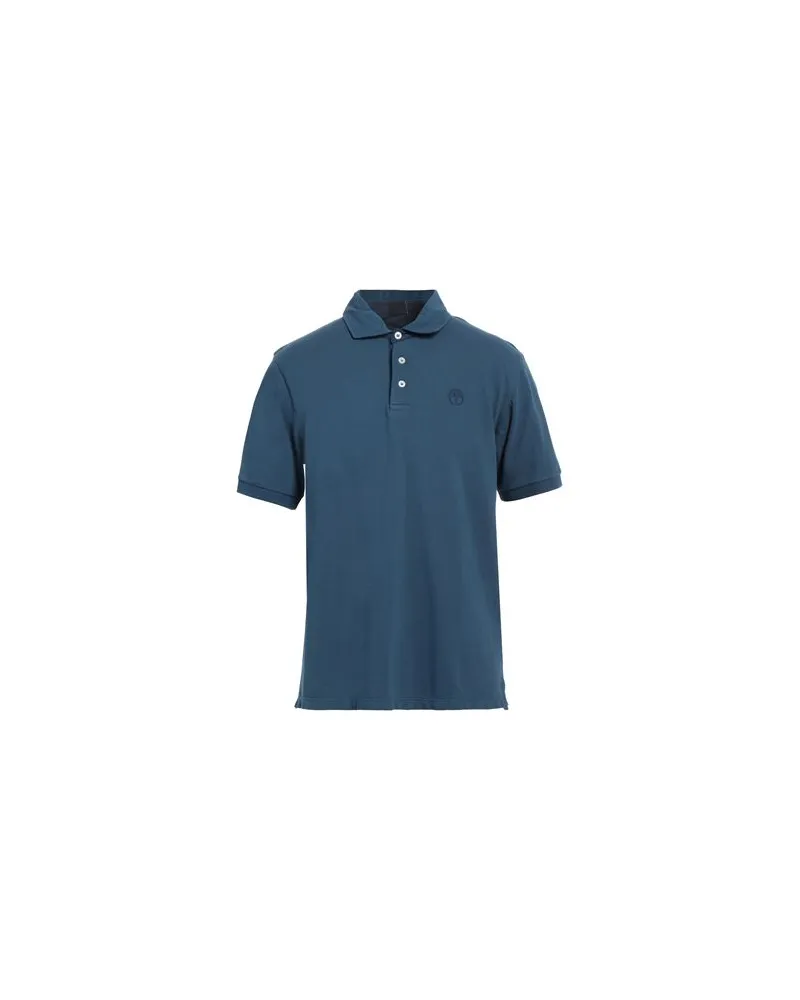 North Sails TOPS - Poloshirtsauf YOOX.COM Taubenblau