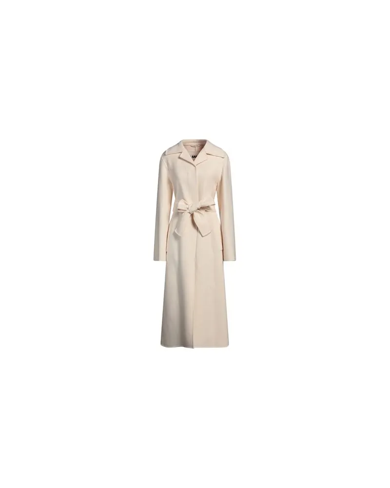 Jil Sander JACKEN & MÄNTEL - Mäntelauf YOOX.COM Cremeweiß