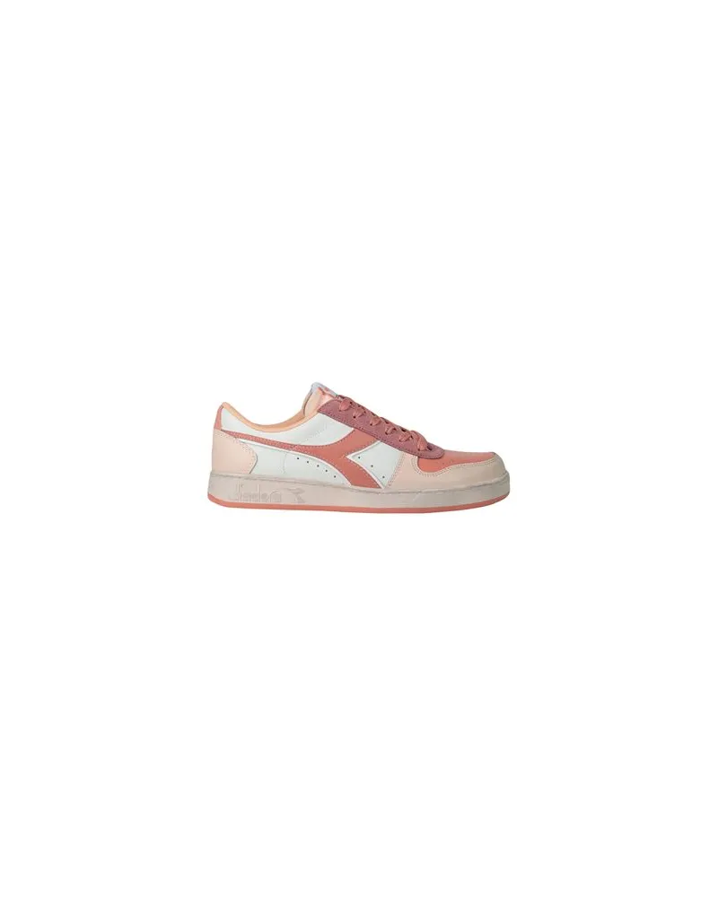 Diadora MAGIC BASKET LOW ICONA WN  - SCHUHE - Sneakersauf YOOX.COM Hellrosa
