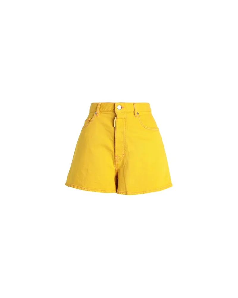 Dsquared2 HOSEN & RÖCKE - Jeansshortsauf YOOX.COM Gelb