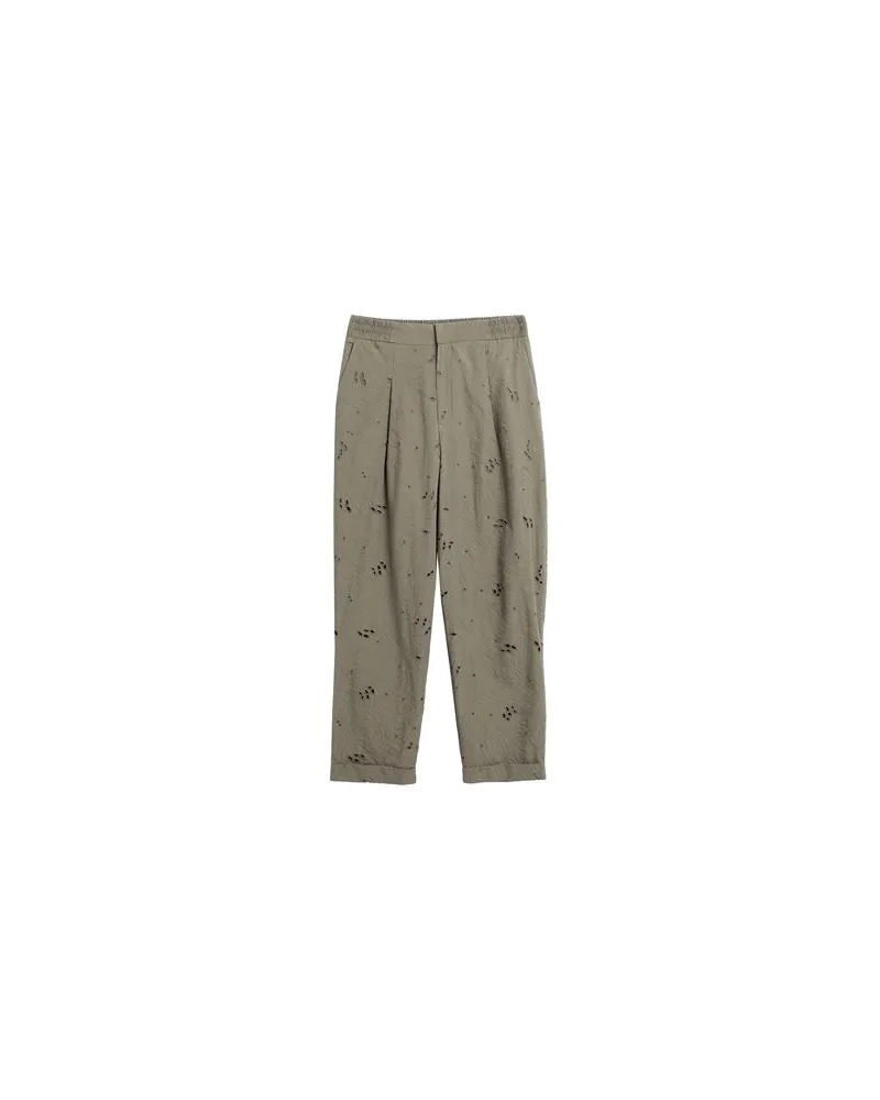 Alpha Studio HOSEN & RÖCKE - Hosenauf YOOX.COM Militärgrün