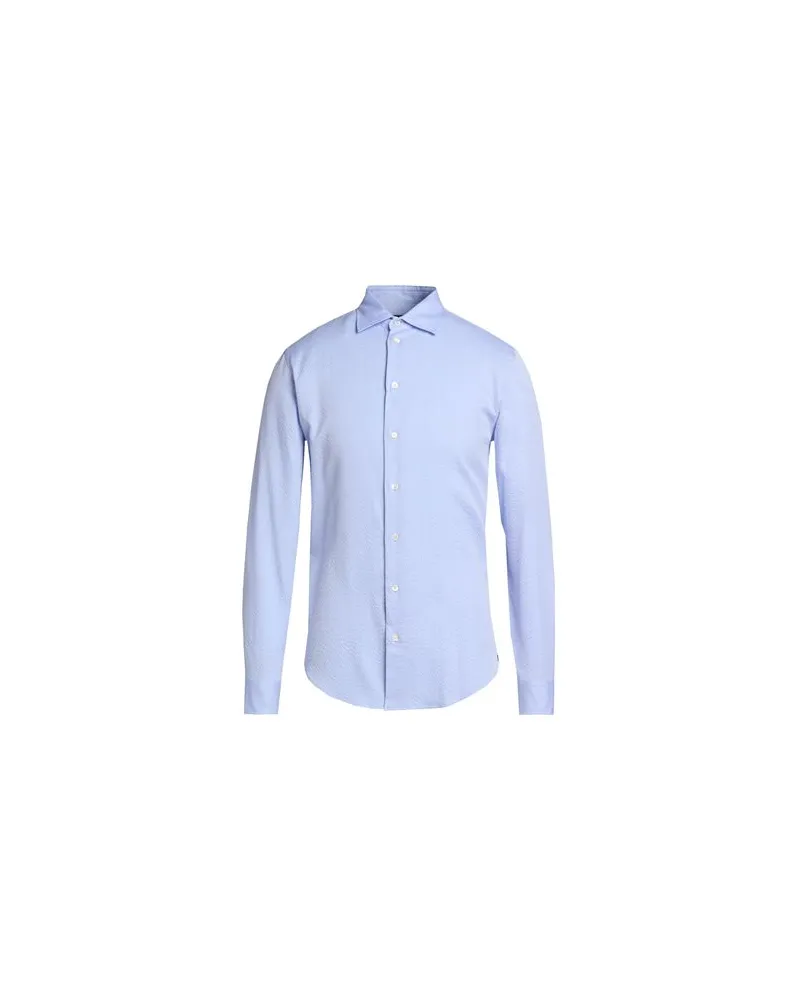Emporio Armani TOPS - Hemdenauf YOOX.COM Himmelblau