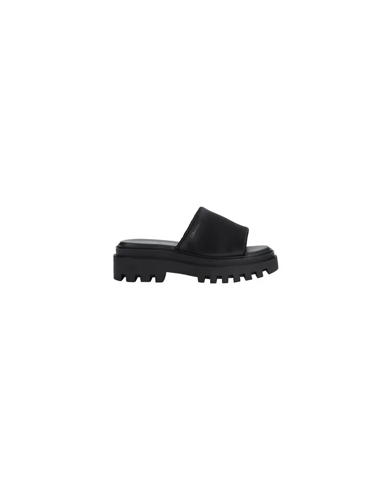 Calvin Klein SCHUHE - Sandalenauf YOOX.COM Schwarz
