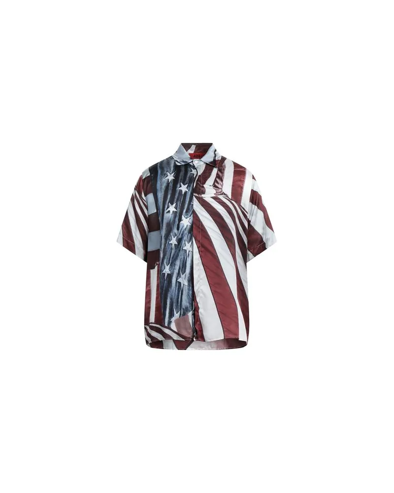 FourTwoFour on Fairfax TOPS - Hemdenauf YOOX.COM Braun