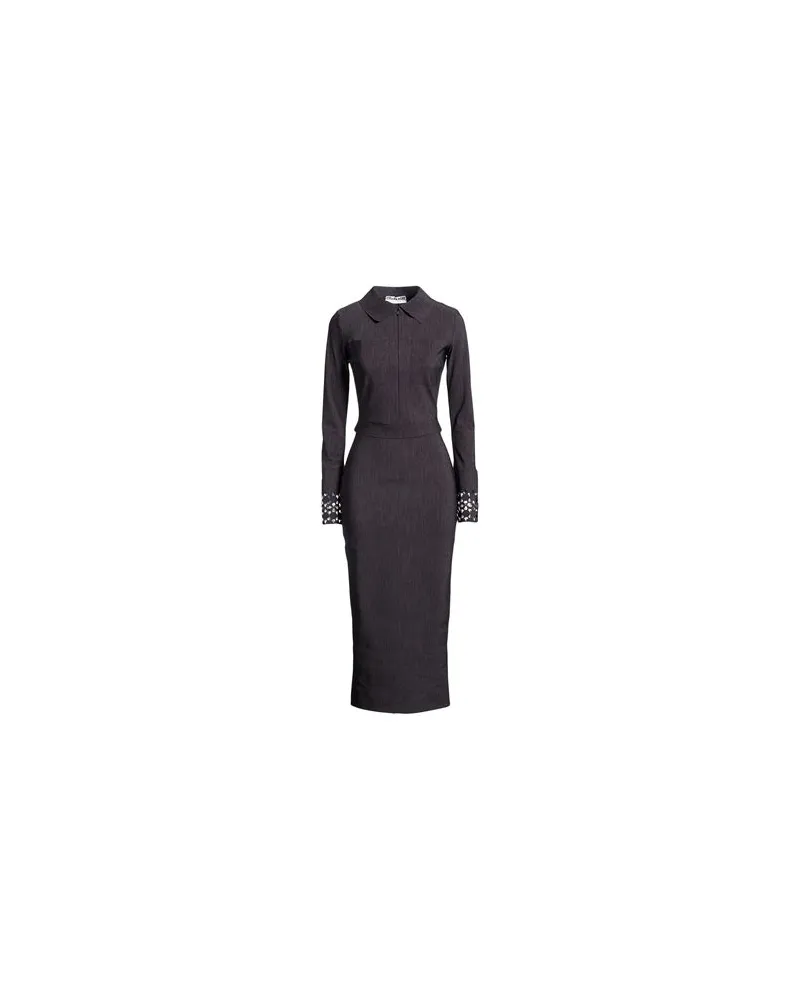Chiara Boni KLEIDER - Midi-Kleiderauf YOOX.COM Braungrau