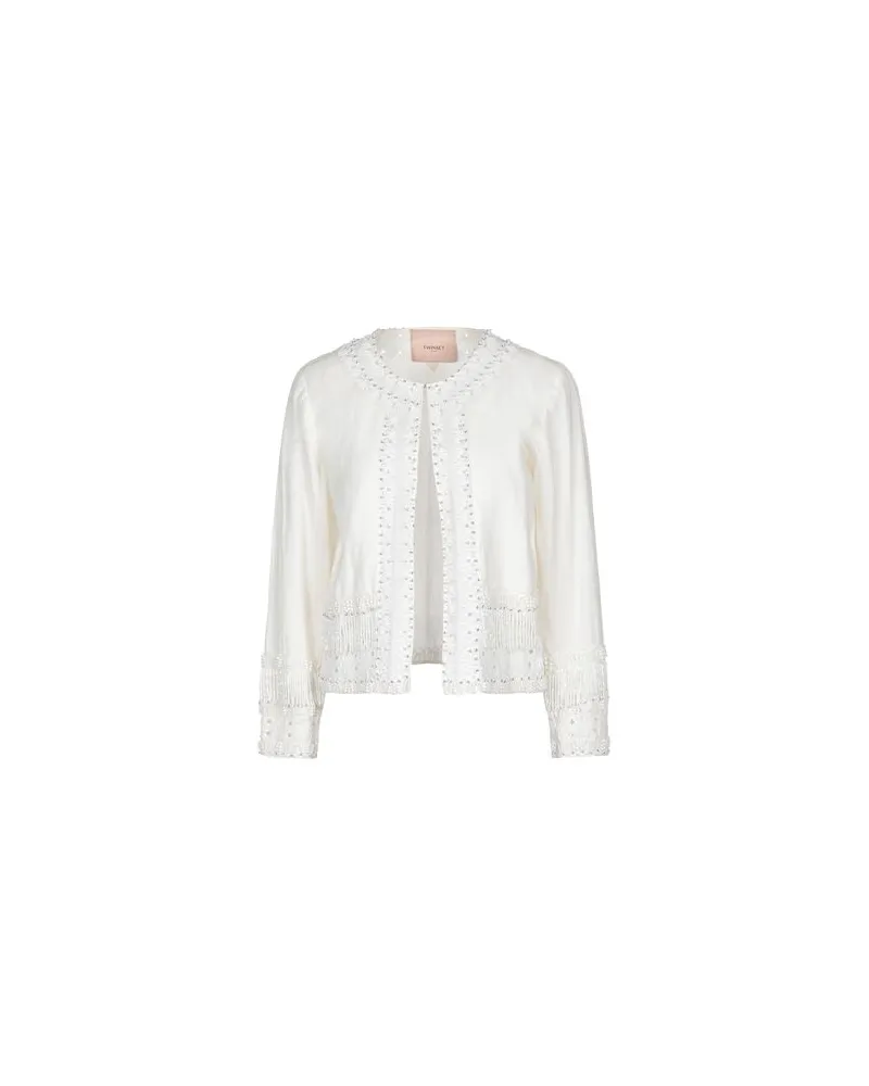 Twin-Set ANZÜGE und CO-ORDS - Blazersauf YOOX.COM Elfenbein