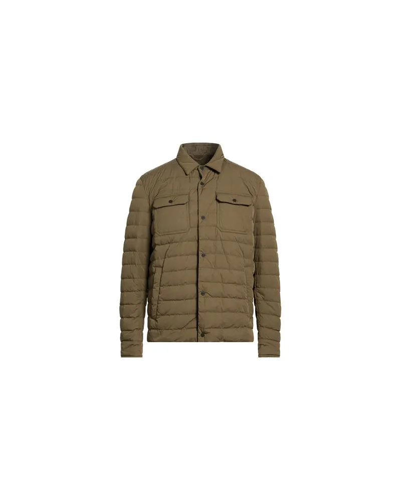 Herno JACKEN & MÄNTEL - Pufferjacken & Daunenjackenauf YOOX.COM Militärgrün