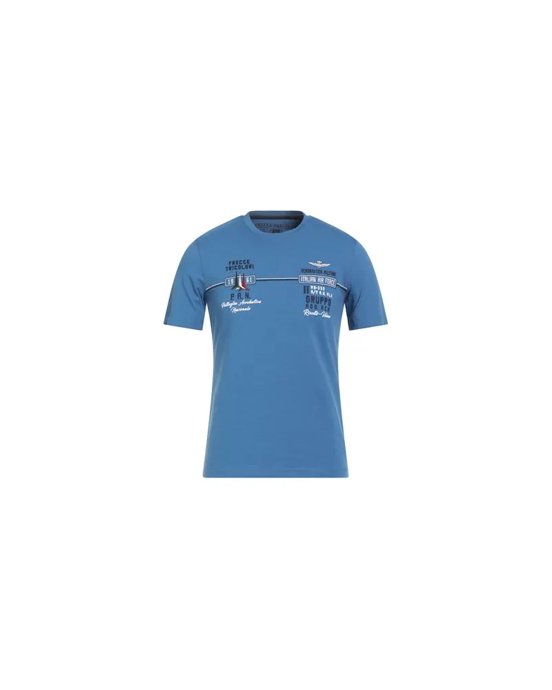 Aeronautica Militare TOPS - T-shirtsauf YOOX.COM Blau