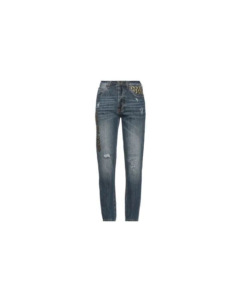 Odi et Amo HOSEN & RÖCKE - Jeanshosenauf YOOX.COM Blau