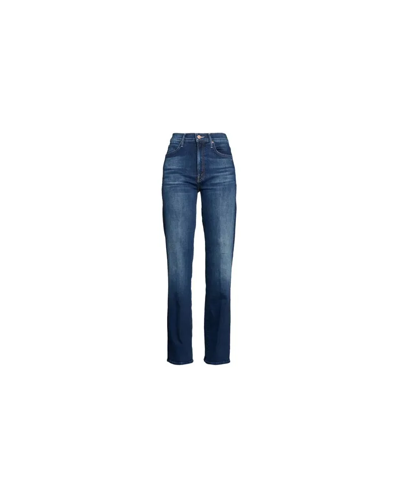 Mother HOSEN & RÖCKE - Jeanshosenauf YOOX.COM Blau