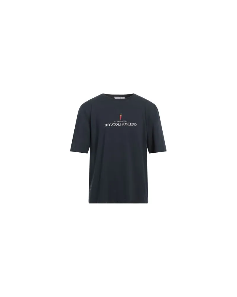 Cooperativa Pescatori Posillipo TOPS - T-shirtsauf YOOX.COM Nachtblau