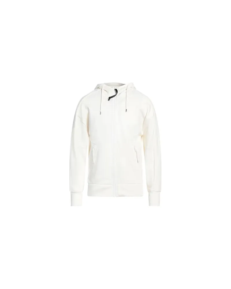 C.P. Company TOPS - Sweatshirtsauf YOOX.COM Cremeweiß