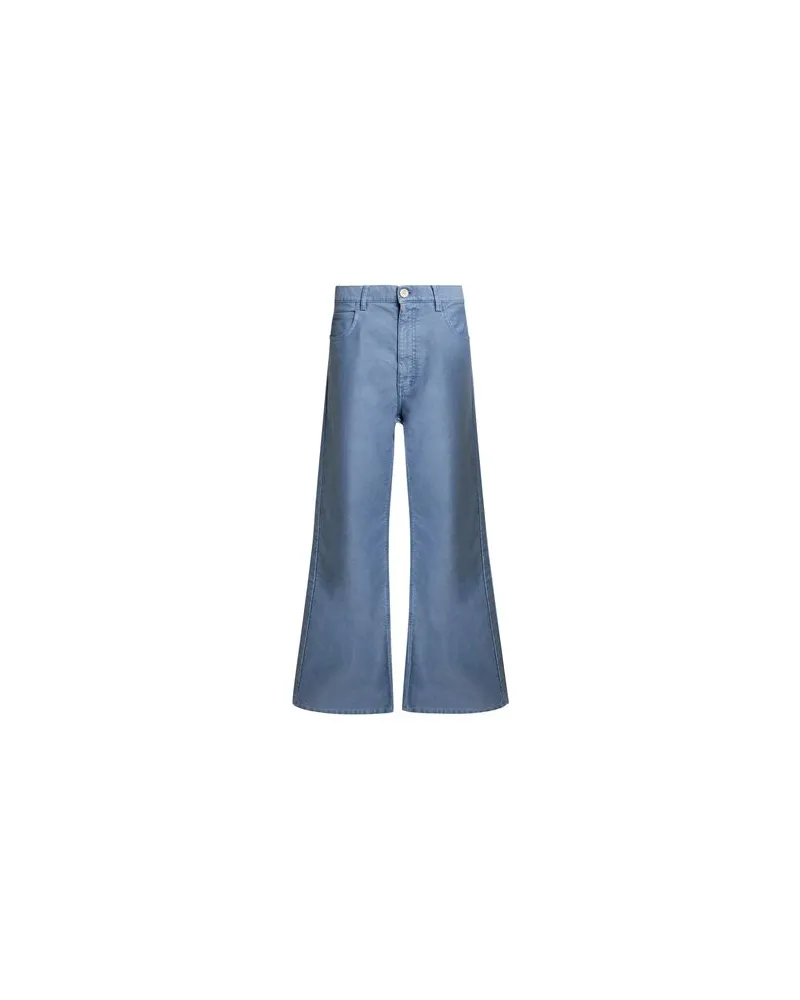 Marni HOSEN & RÖCKE - Hosenauf YOOX.COM Taubenblau