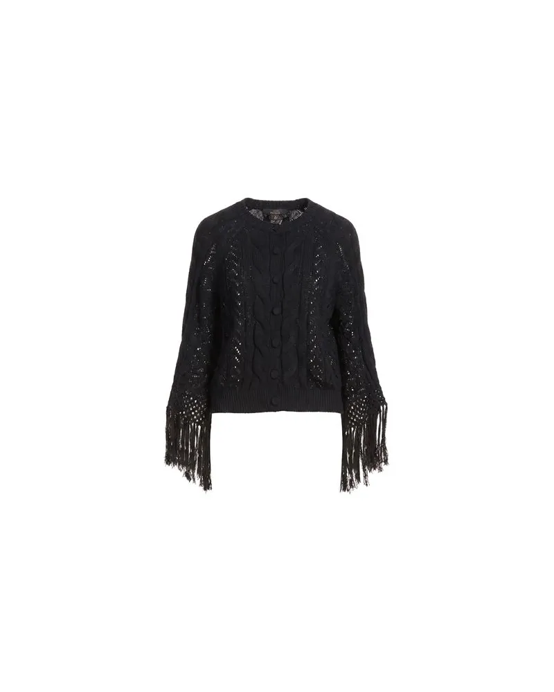 Actitude by Twinset STRICKWAREN - Strickjackenauf YOOX.COM Schwarz