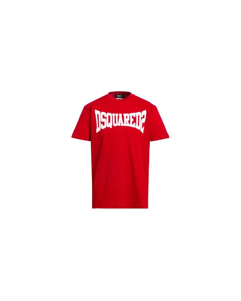 Dsquared2 TOPS - T-shirtsauf YOOX.COM Rot