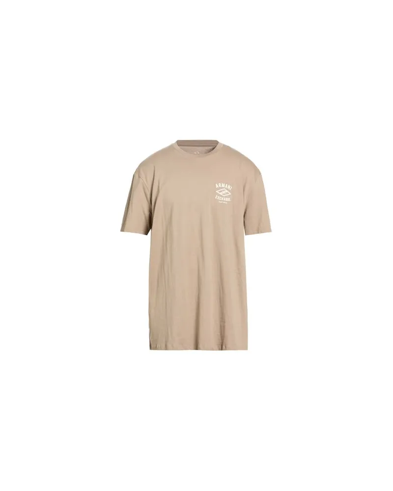 Armani Exchange TOPS - T-shirtsauf YOOX.COM Khaki