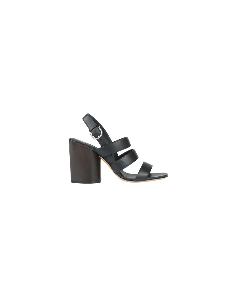 Ferragamo SCHUHE - Sandalenauf YOOX.COM Schwarz