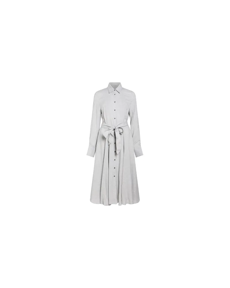 Camicettasnob KLEIDER - Midi-Kleiderauf YOOX.COM Hellgrau