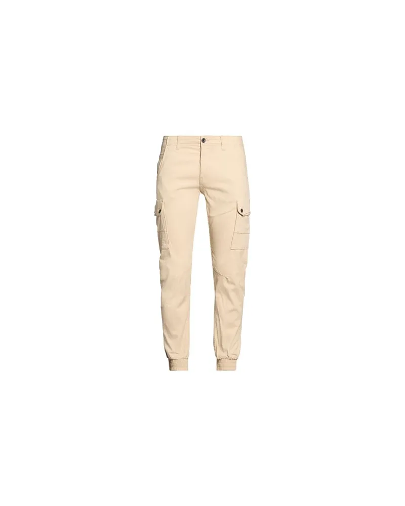 Jack & Jones HOSEN & RÖCKE - Hosenauf YOOX.COM Beige