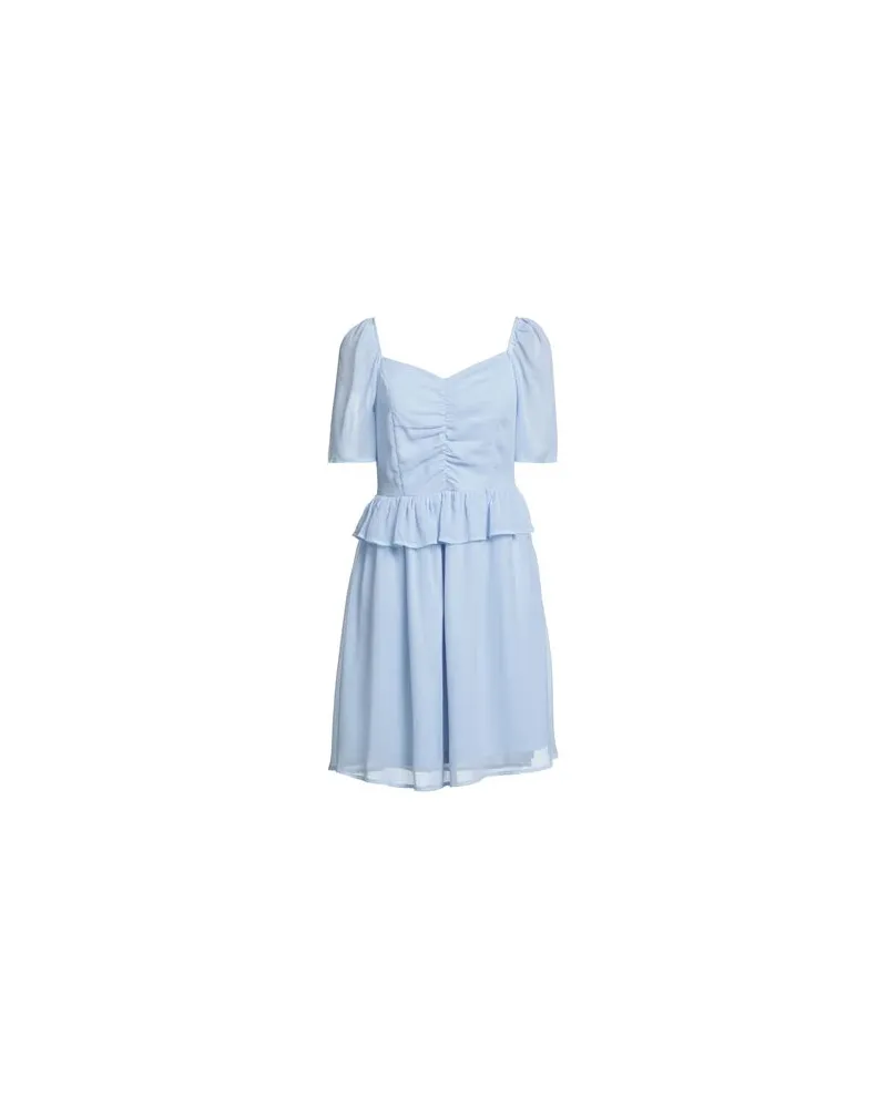 Vila KLEIDER - Mini-Kleiderauf YOOX.COM Himmelblau