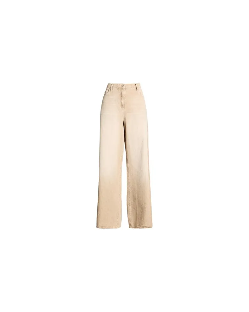 Patrizia Pepe HOSEN & RÖCKE - Jeanshosenauf YOOX.COM Sand