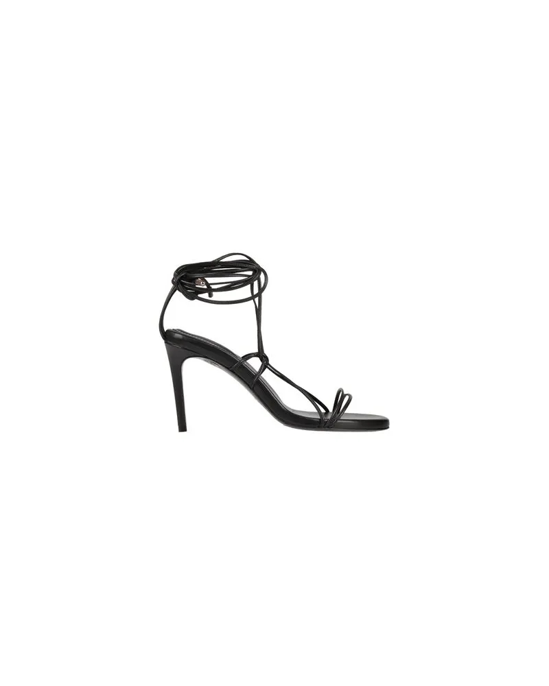 Luca Valentini SCHUHE - Sandalenauf YOOX.COM Schwarz