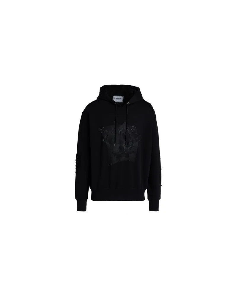 Iceberg TOPS - Sweatshirtsauf YOOX.COM Schwarz
