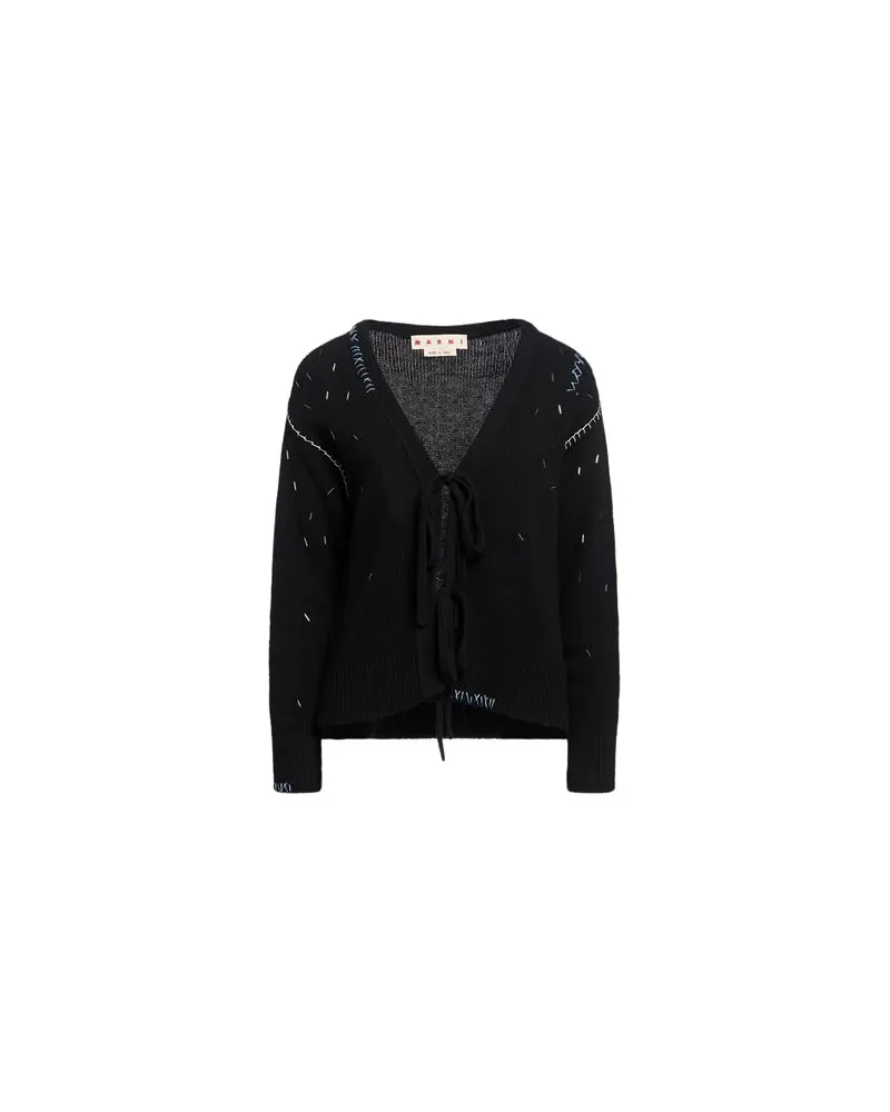 Marni STRICKWAREN - Strickjackenauf YOOX.COM Schwarz