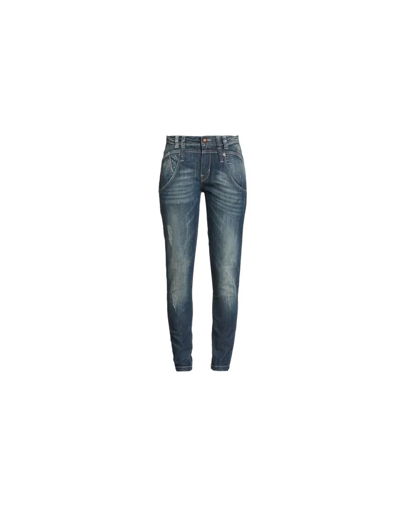 Gaudi HOSEN & RÖCKE - Jeanshosenauf YOOX.COM Blau