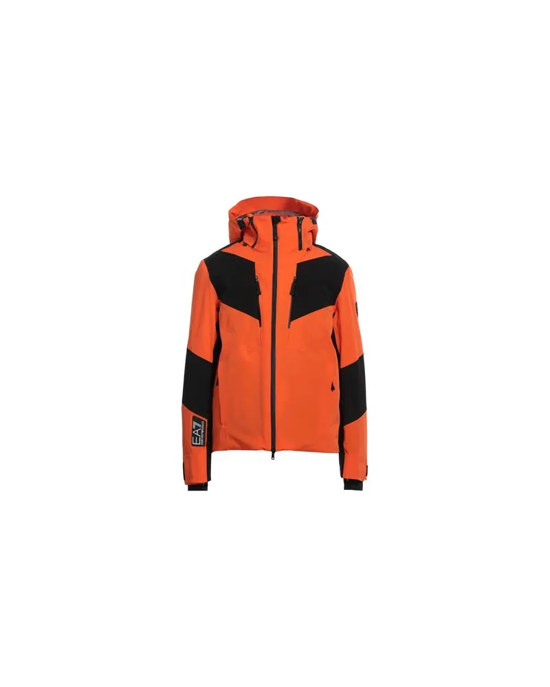 EA7 JACKEN & MÄNTEL - Skianzüge und -overallsauf YOOX.COM Orange