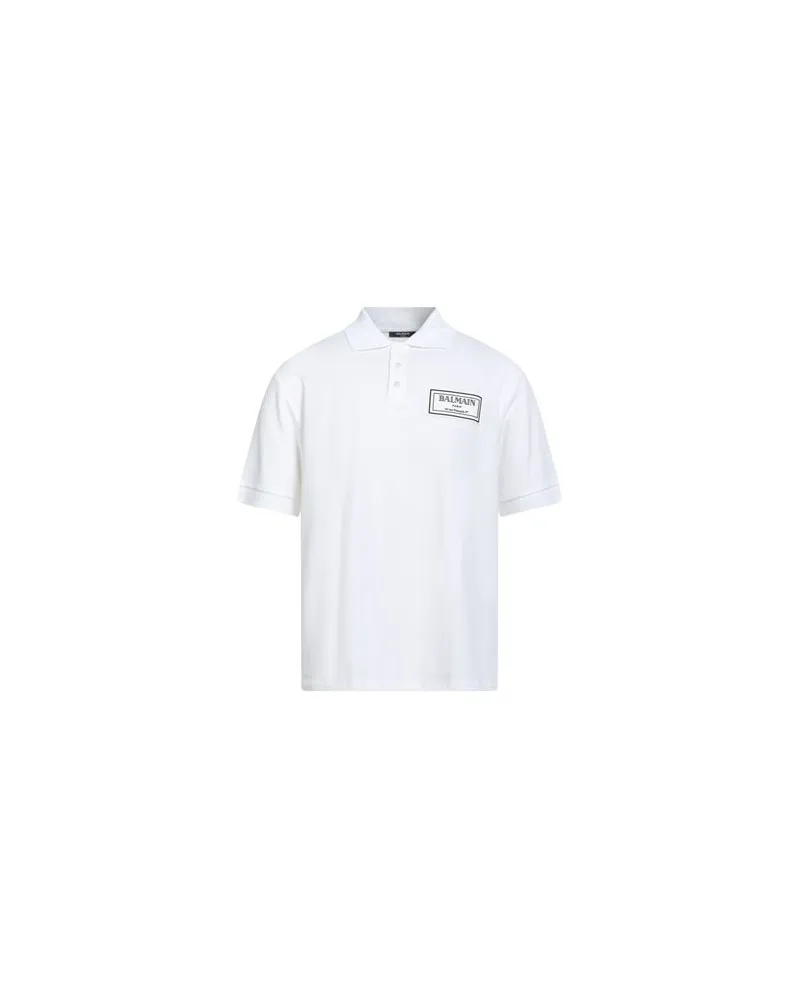 Balmain TOPS - Poloshirtsauf YOOX.COM Weiß