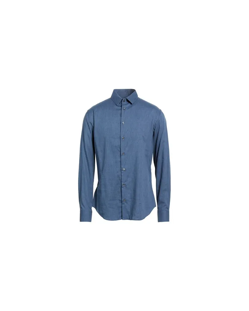 Giorgio Armani TOPS - Hemdenauf YOOX.COM Blau