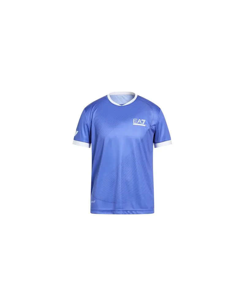EA7 TOPS - T-shirtsauf YOOX.COM Blau