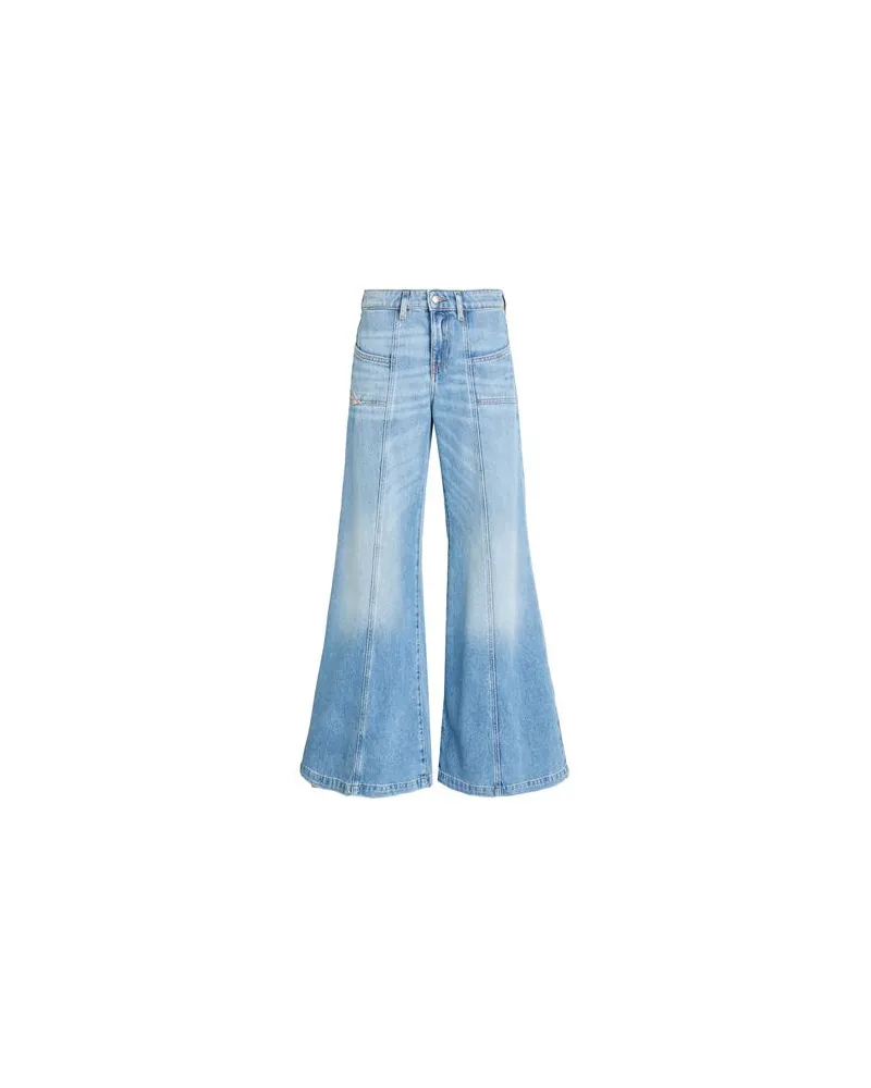 Diesel HOSEN & RÖCKE - Jeanshosenauf YOOX.COM Blau