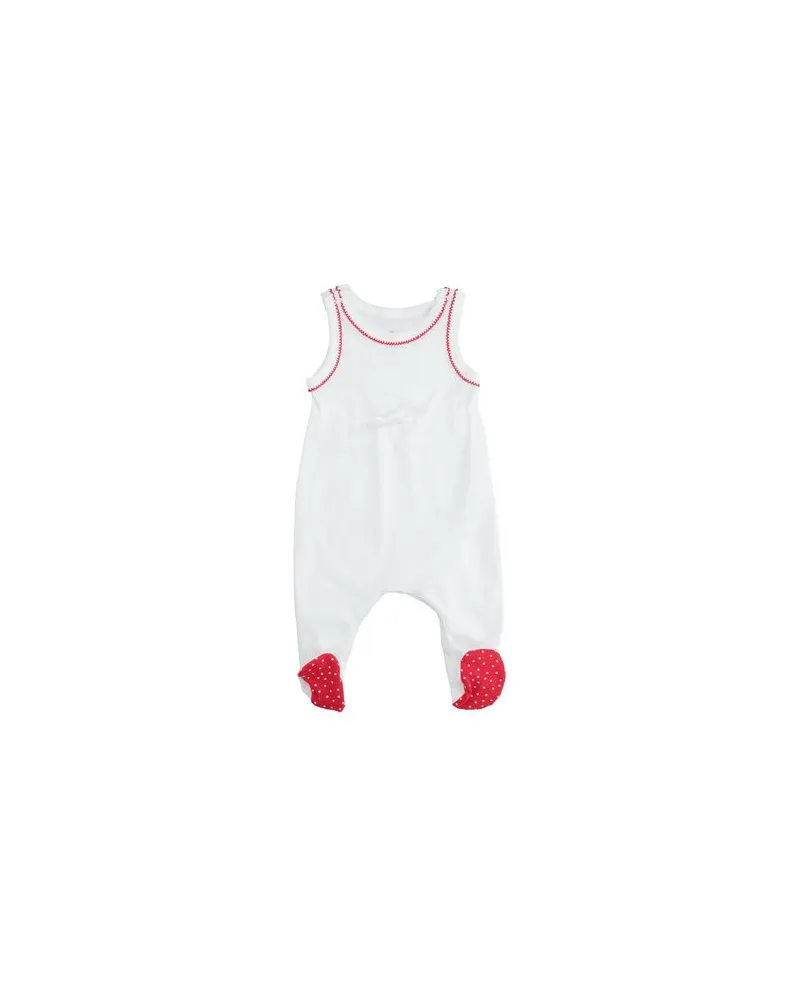 Petit Bateau NEUGEBORENE - Babystrampler & -Latzhoseauf YOOX.COM Weiß