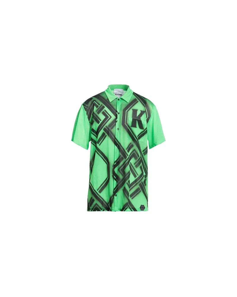 KOCHÉ TOPS - Hemdenauf YOOX.COM Limettengrün
