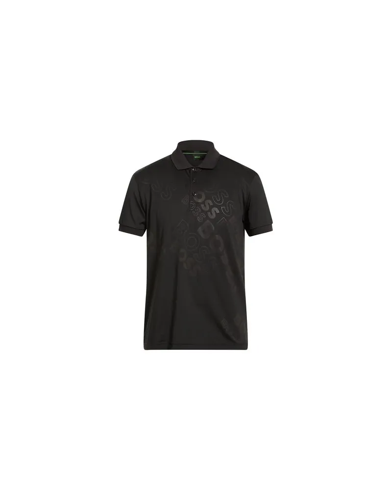 HUGO BOSS TOPS - Poloshirtsauf YOOX.COM Schwarz