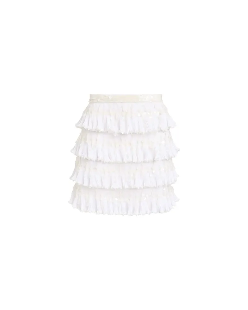 Elisabetta Franchi HOSEN & RÖCKE - Miniröckeauf YOOX.COM Elfenbein