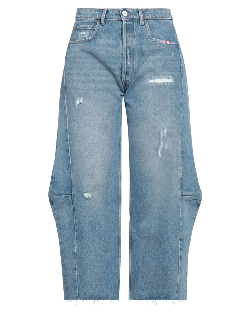 Amish Jeanshose Blau