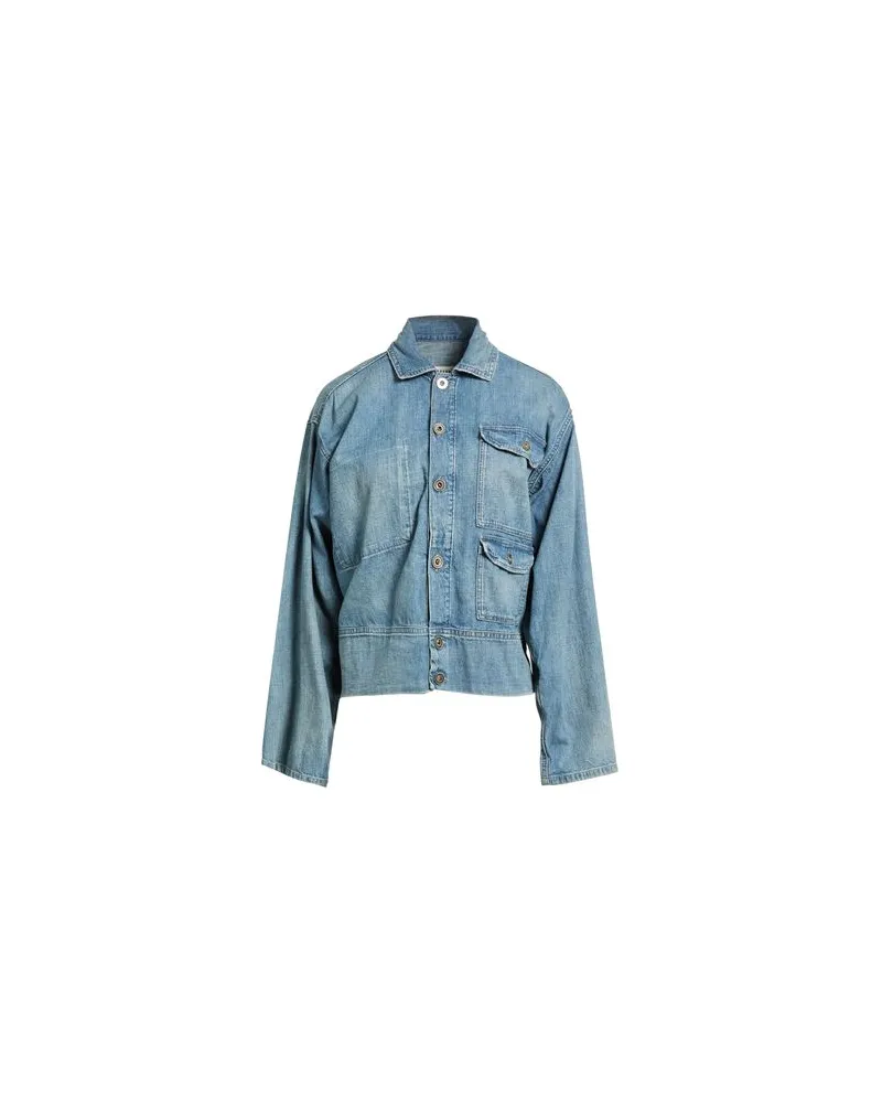 Maison Margiela JACKEN & MÄNTEL - Jeansjacken/Mäntelauf YOOX.COM Blau