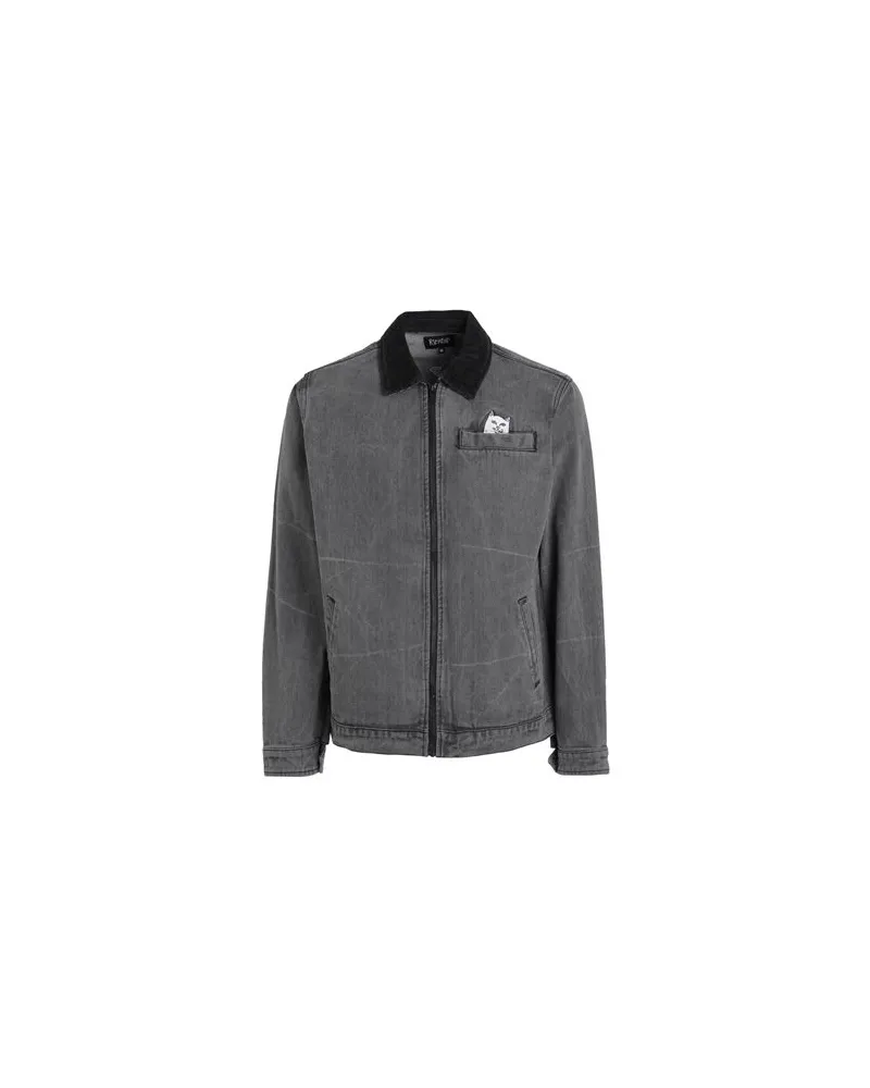Ripndip Los Feliz Denim Work Jacket  - Los Feliz Denim Work Jacket - JACKEN & MÄNTEL - Jeansjacken/Mäntelauf YOOX.COM Schwarz