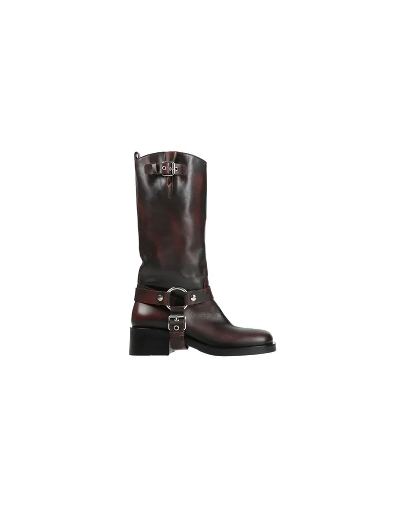 Strategia / JFK SCHUHE - Stiefelauf YOOX.COM Lederfarben