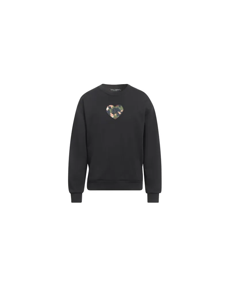 Dolce & Gabbana TOPS - Sweatshirtsauf YOOX.COM Schwarz