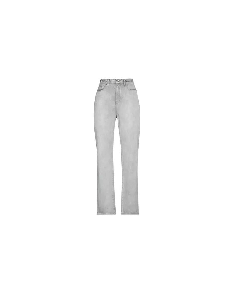 Karl Lagerfeld HOSEN & RÖCKE - Jeanshosenauf YOOX.COM Hellgrau