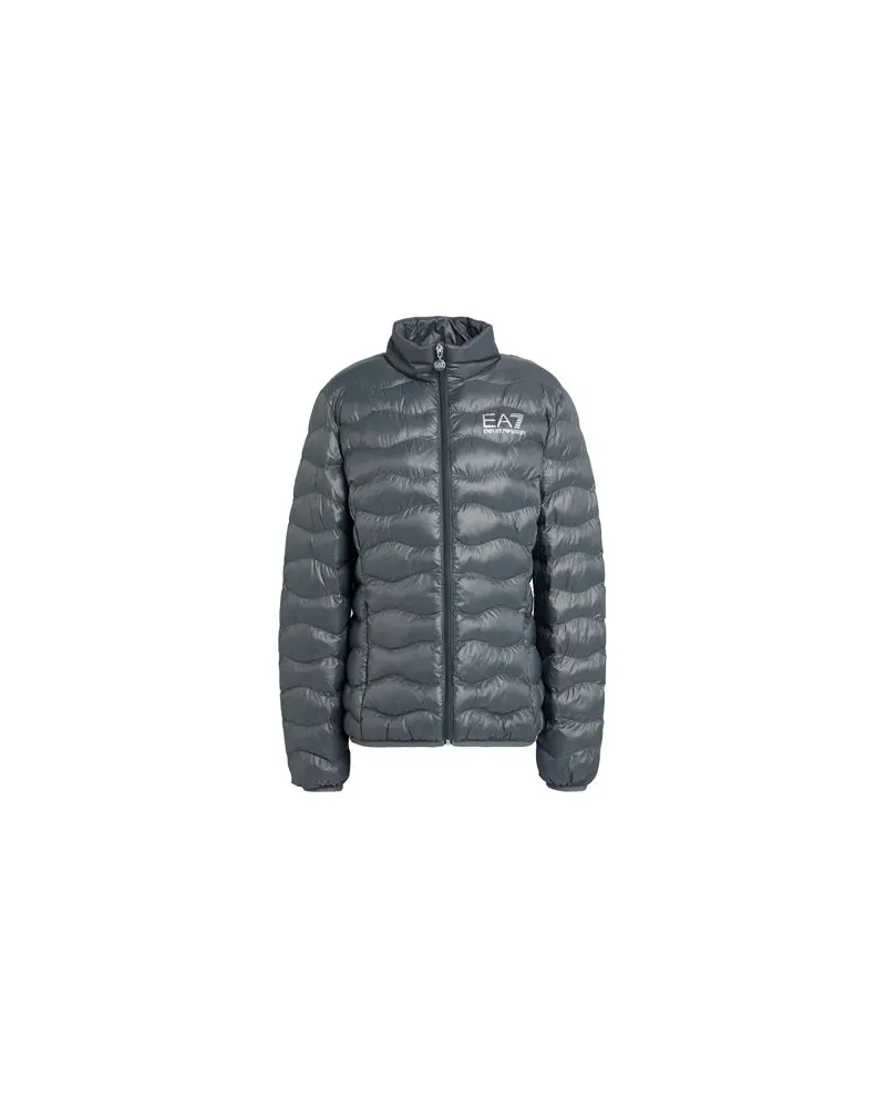 EA7 JACKEN & MÄNTEL - Pufferjacken & Daunenjackenauf YOOX.COM Grau