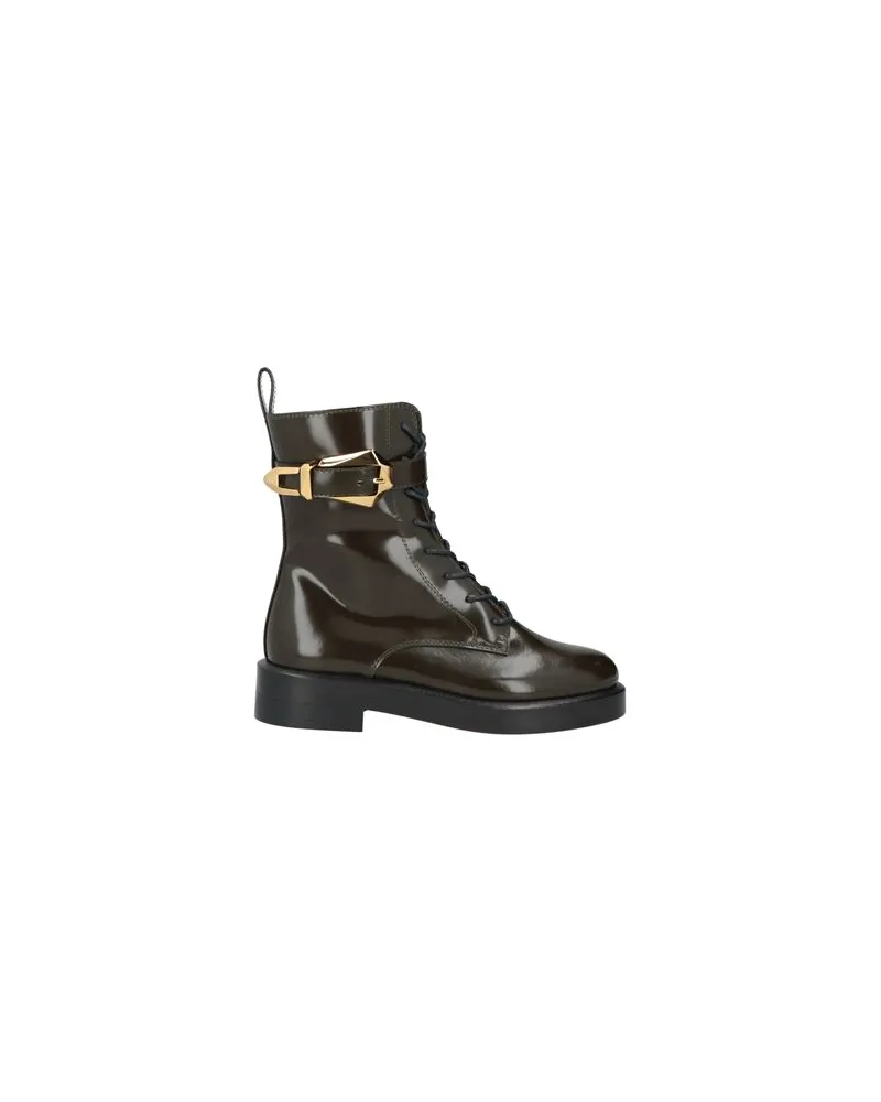 Alberta Ferretti SCHUHE - Stiefelettenauf YOOX.COM Militärgrün