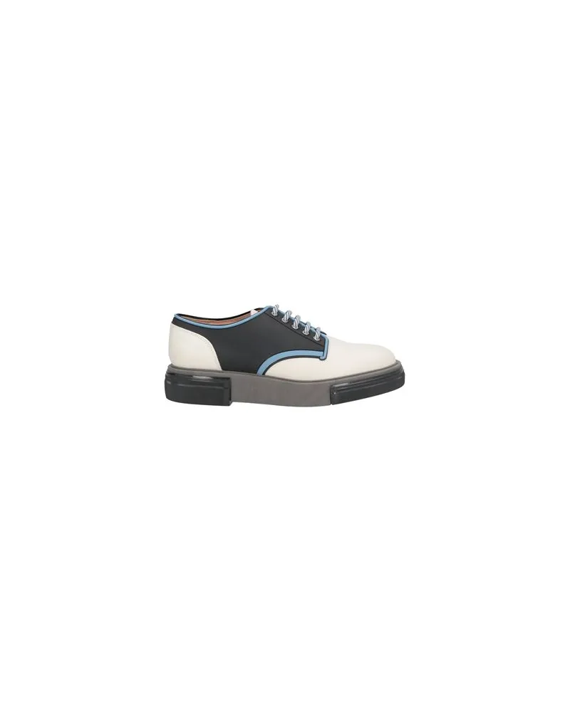 Pollini SCHUHE - Schnürschuheauf YOOX.COM Cremeweiß