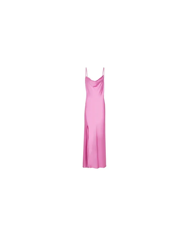 8 by Yoox SLIP MAXI DRESS  - KLEIDER - Maxi-Kleiderauf YOOX.COM Fuchsia