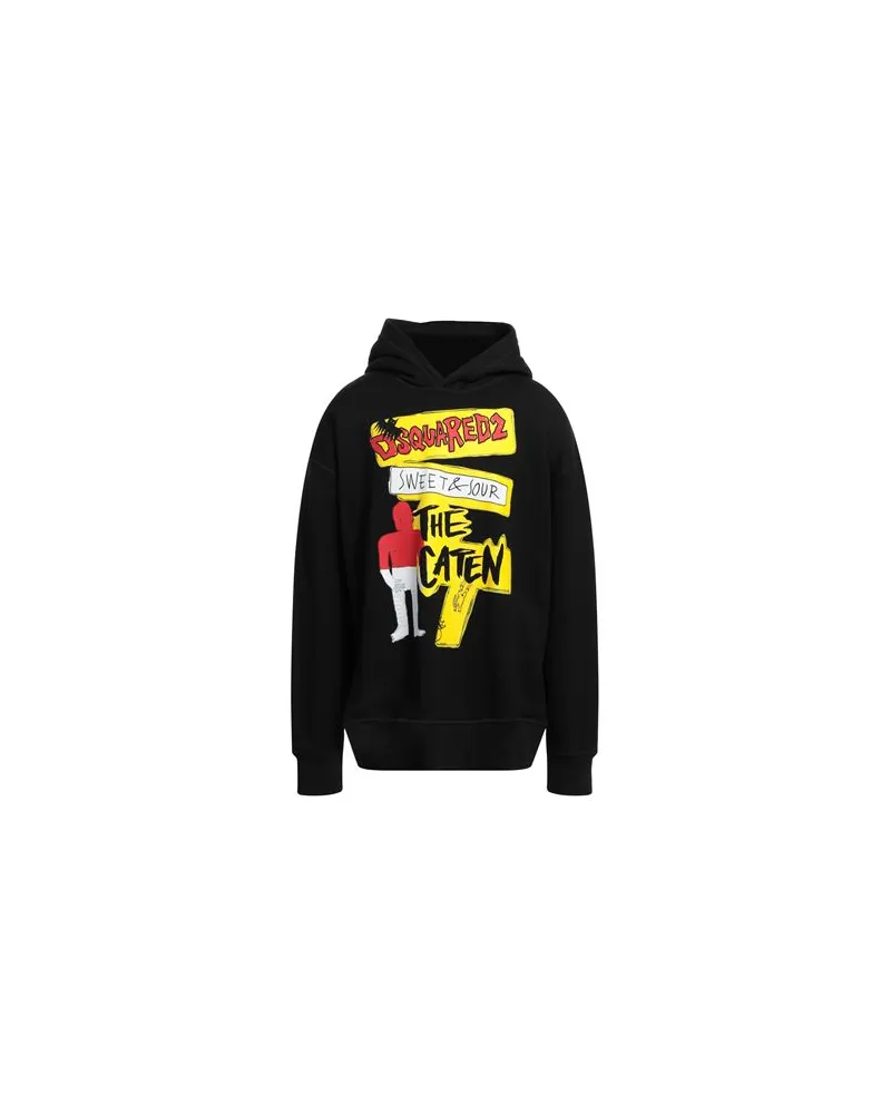 Dsquared2 TOPS - Sweatshirtsauf YOOX.COM Schwarz